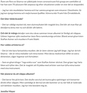 NA-artikel om ny CD 3